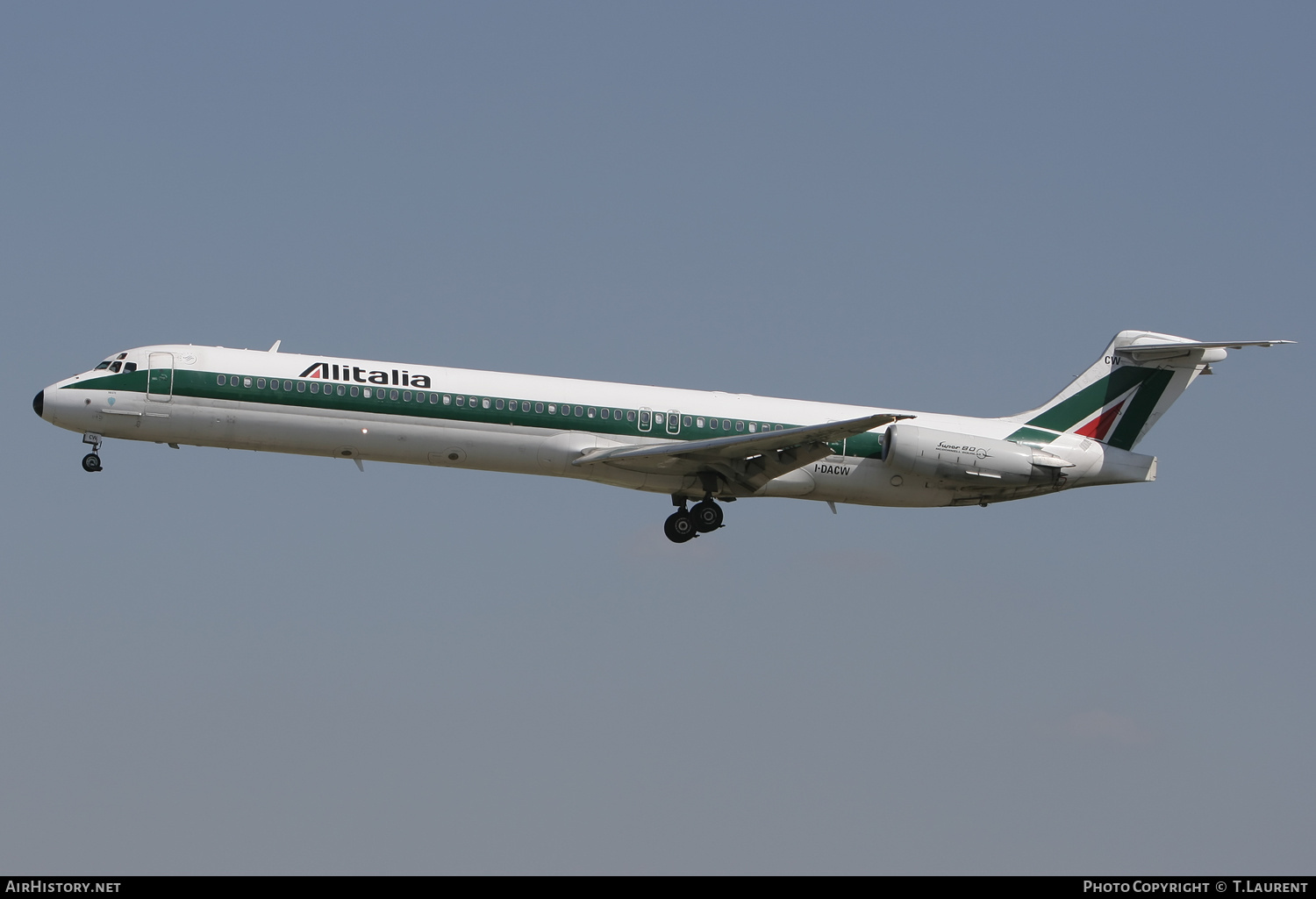 Aircraft Photo of I-DACW | McDonnell Douglas MD-82 (DC-9-82) | Alitalia | AirHistory.net #173026