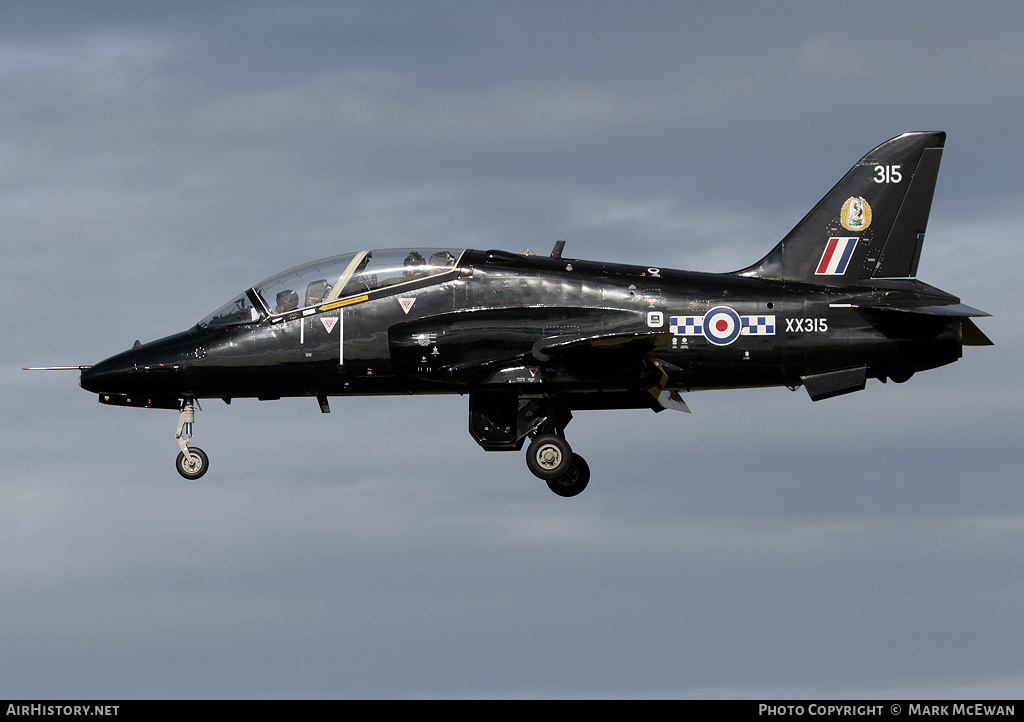 Aircraft Photo of XX315 | British Aerospace Hawk T1A | UK - Air Force | AirHistory.net #173033