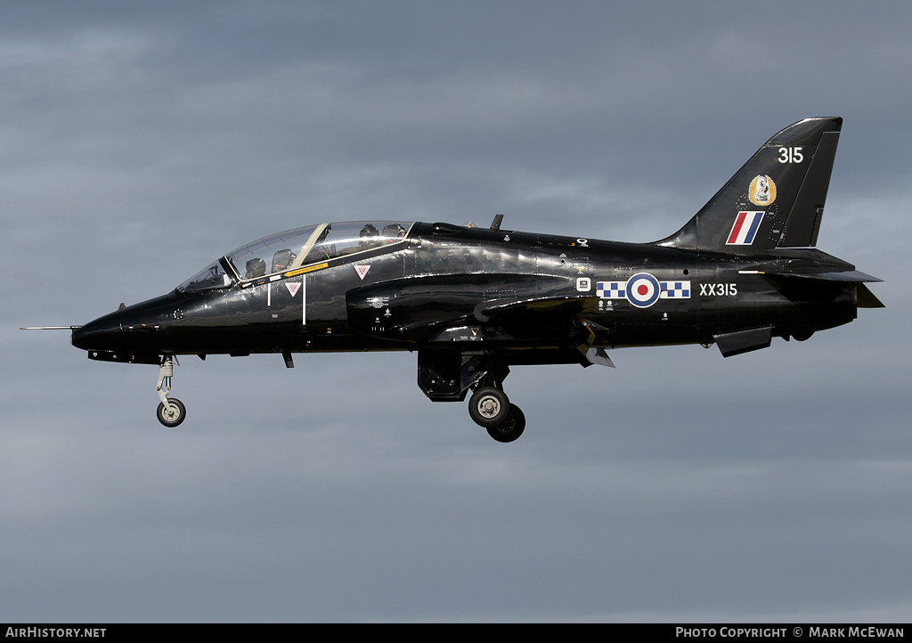 Aircraft Photo of XX315 | British Aerospace Hawk T.1A | UK - Air Force | AirHistory.net #173033