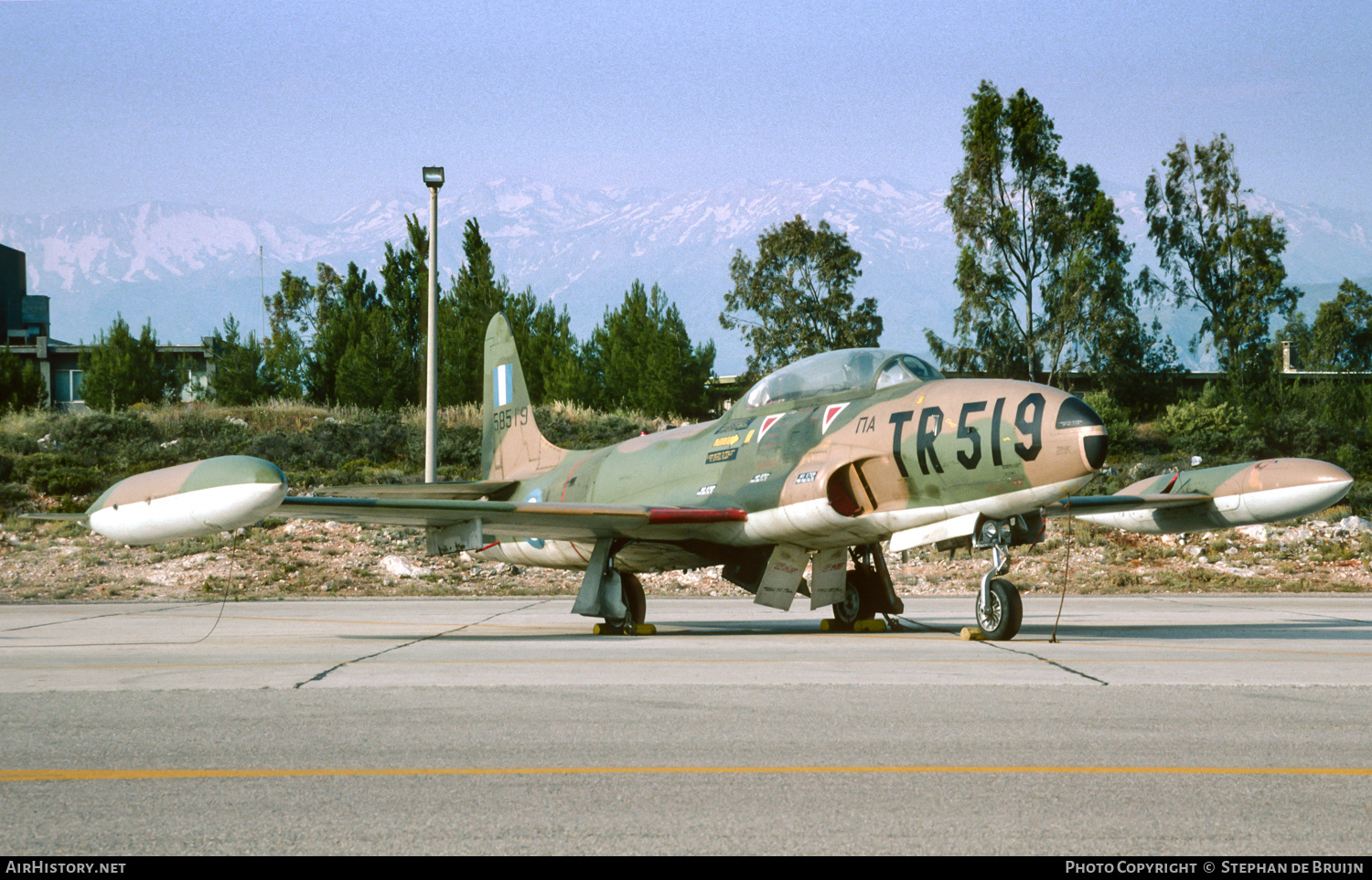 Aircraft Photo of 58519 | Lockheed T-33A | Greece - Air Force | AirHistory.net #173044
