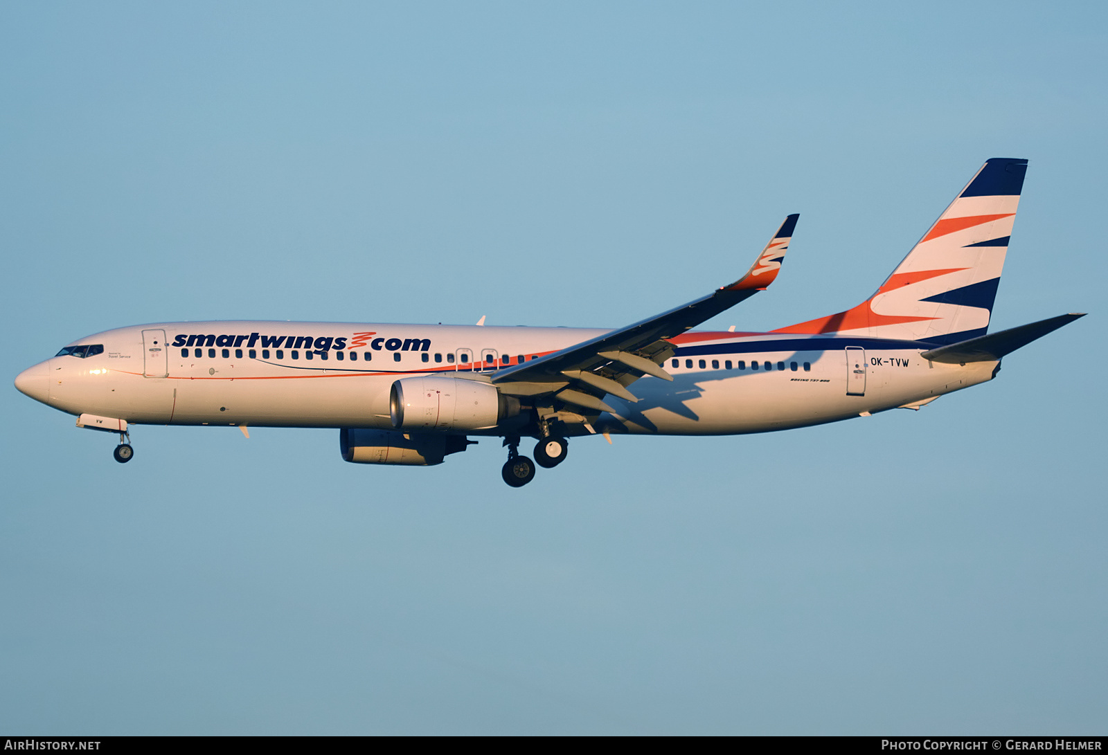 Aircraft Photo of OK-TVW | Boeing 737-86Q | Smartwings | AirHistory.net #173056