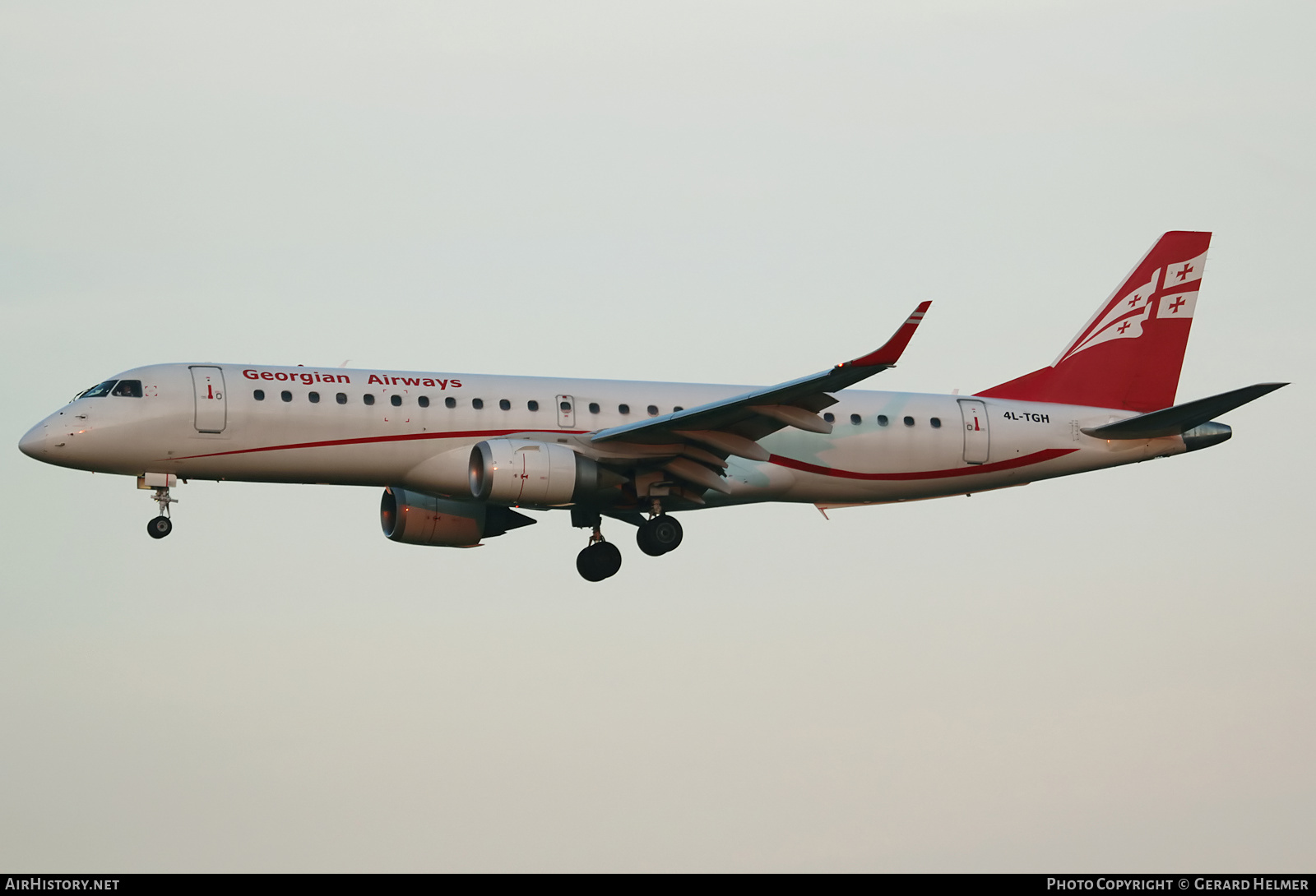 Aircraft Photo of 4L-TGH | Embraer 190AR (ERJ-190-100IGW) | Georgian Airways | AirHistory.net #173075