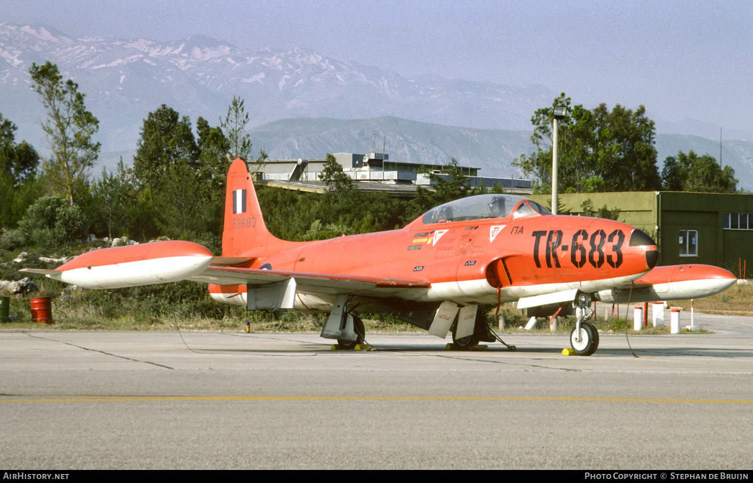 Aircraft Photo of 58683 | Lockheed T-33A | Greece - Air Force | AirHistory.net #173087
