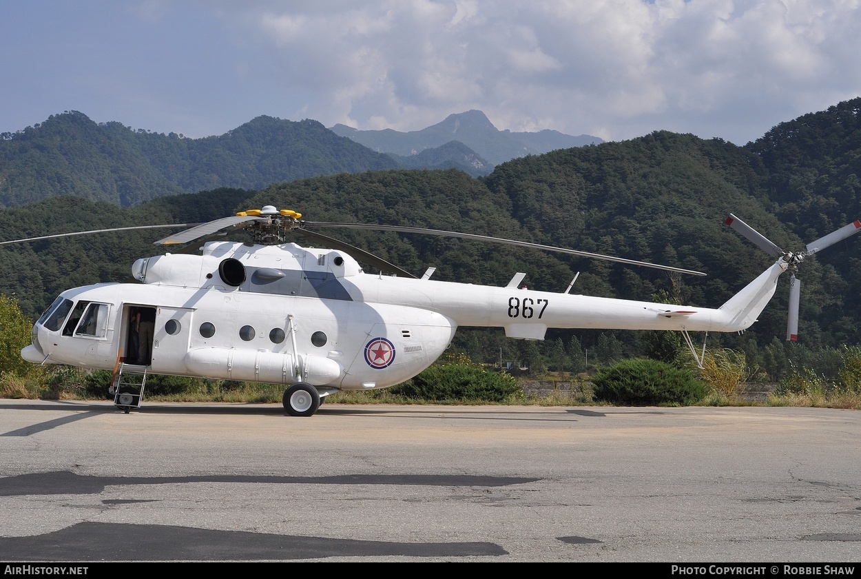 Aircraft Photo of 867 | Mil Mi-17 | North Korea - Air Force | AirHistory.net #173108