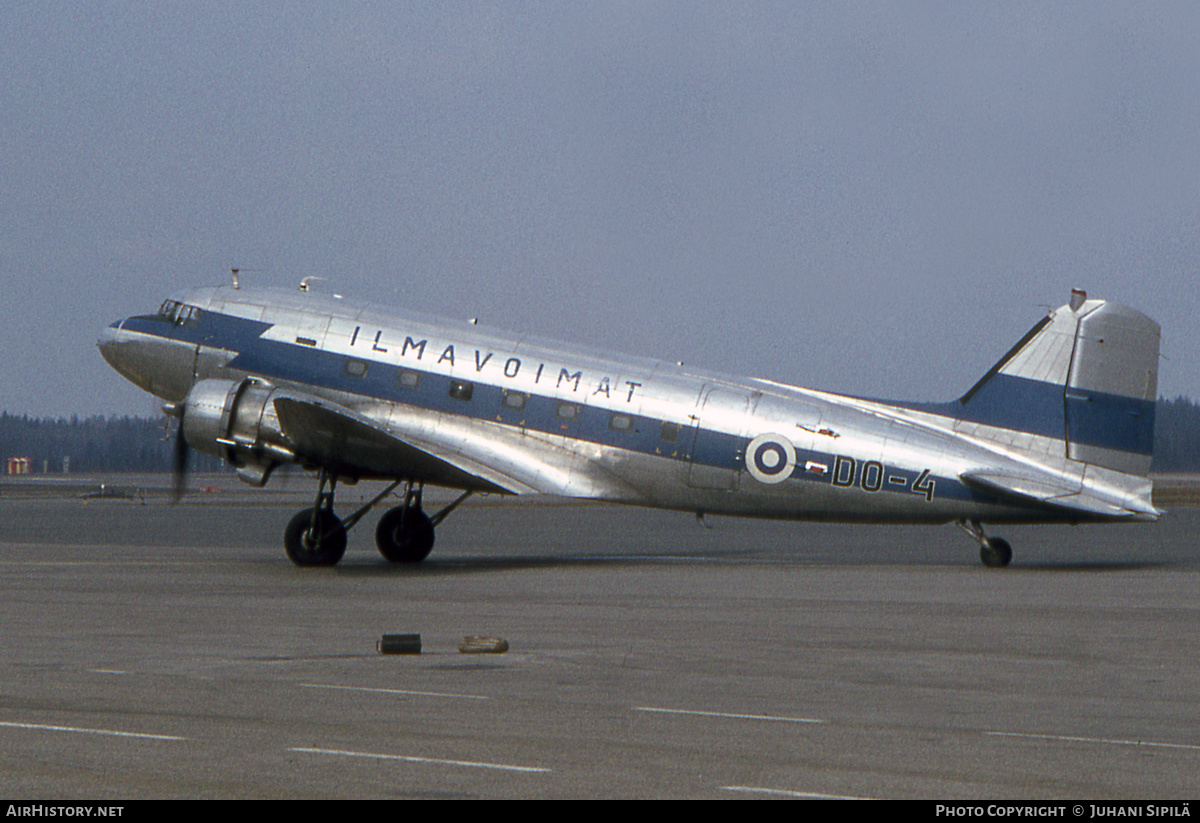 Aircraft Photo of DO-4 | Douglas C-47A Skytrain | Finland - Air Force | AirHistory.net #173114