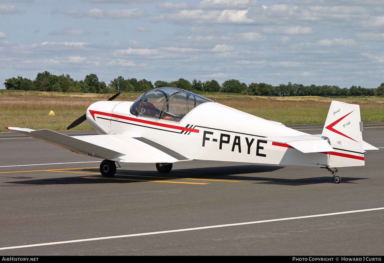 Aircraft Photo of F-PAYE | Jodel D-113 | AirHistory.net #173117