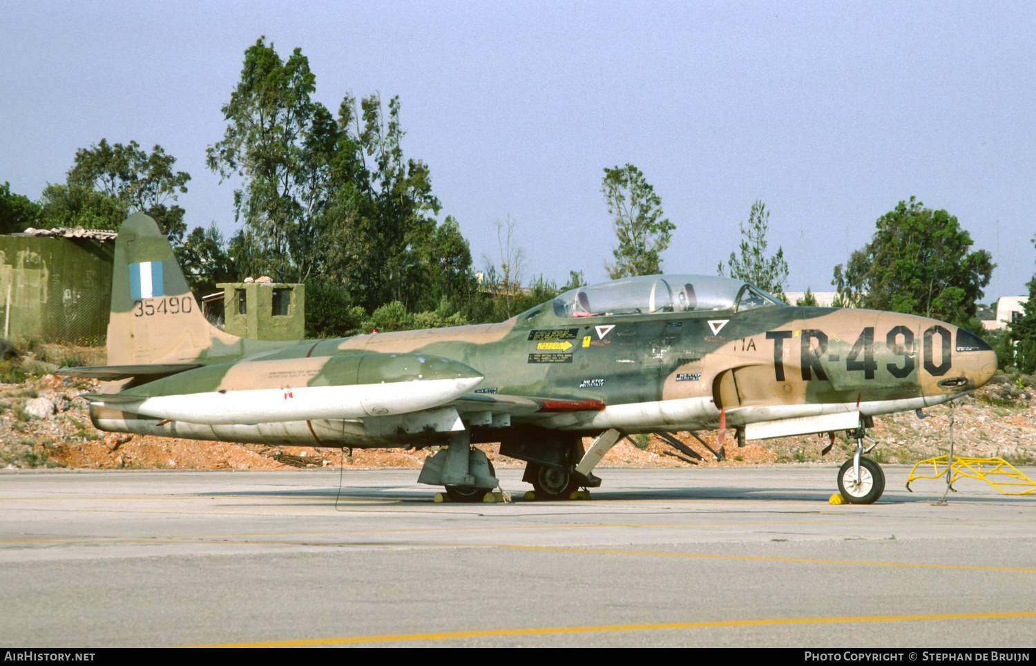 Aircraft Photo of 35490 | Lockheed T-33A | Greece - Air Force | AirHistory.net #173121
