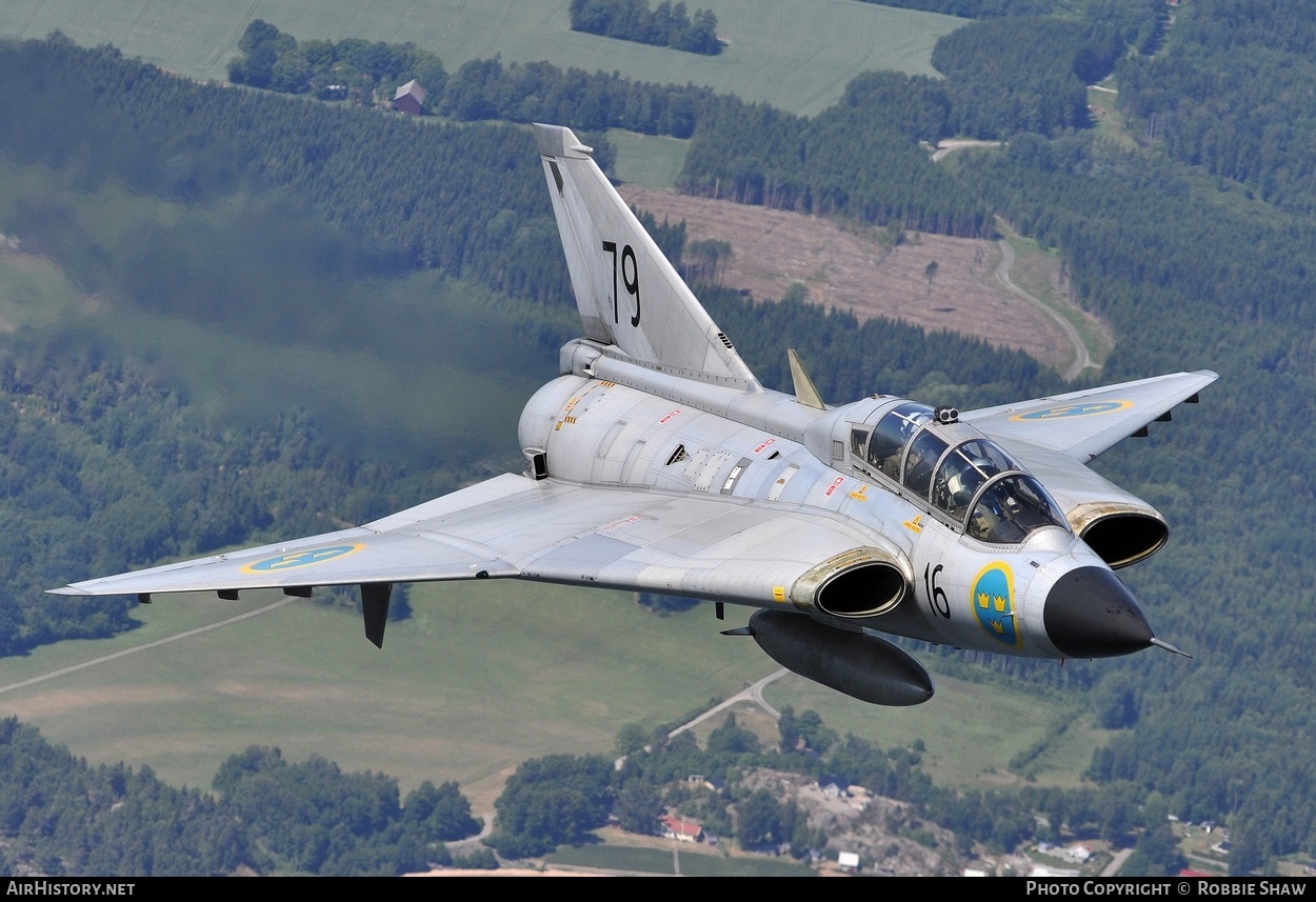 Aircraft Photo of SE-DXP / 35810 | Saab Sk 35C Draken | Sweden - Air Force | AirHistory.net #173123