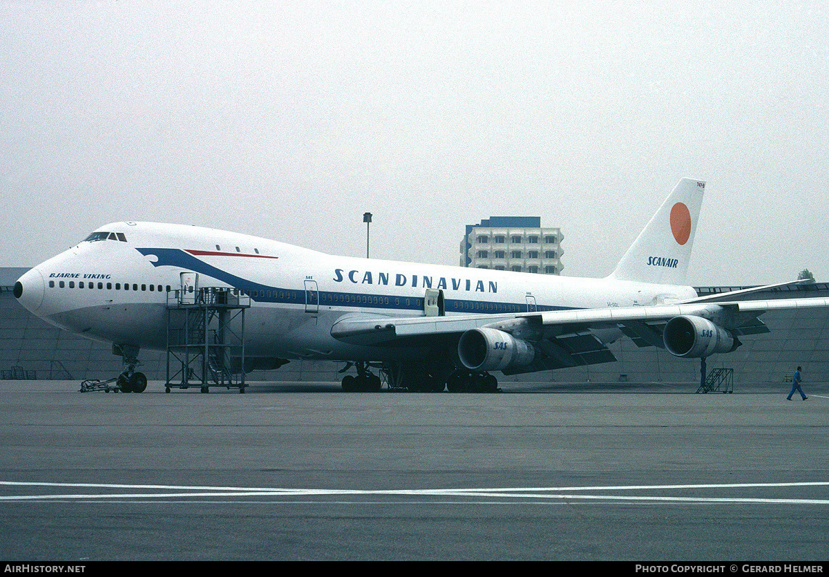 Aircraft Photo of SE-DDL | Boeing 747-283B | Scandinavian Airlines - SAS | AirHistory.net #173136
