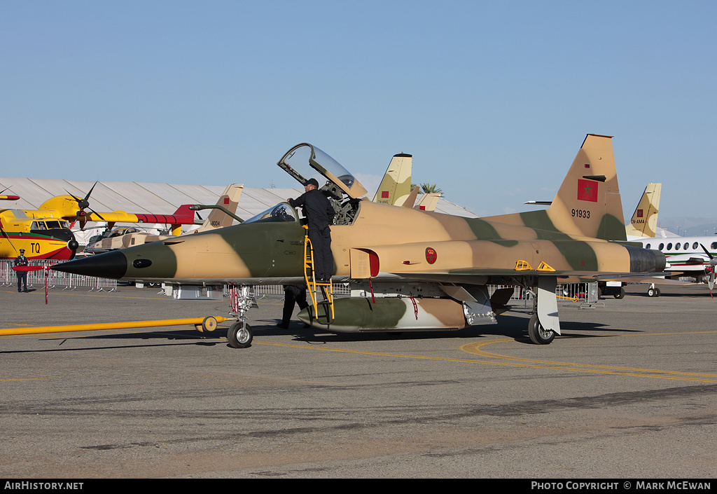 Aircraft Photo of 91933 | Northrop F-5E Tiger II | Morocco - Air Force | AirHistory.net #173141