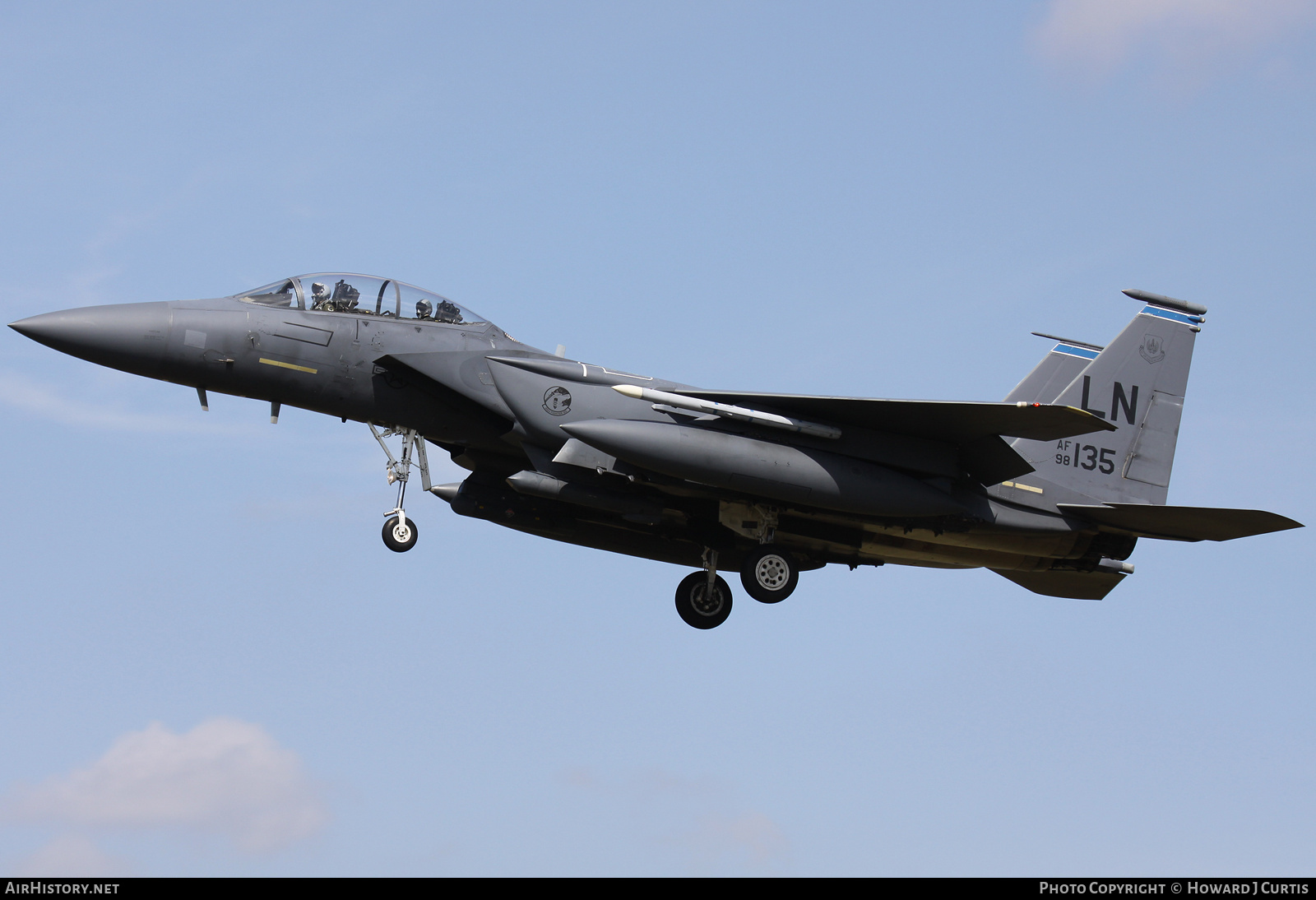 Aircraft Photo of 98-0135 / AF98-135 | Boeing F-15E Strike Eagle | USA - Air Force | AirHistory.net #173142