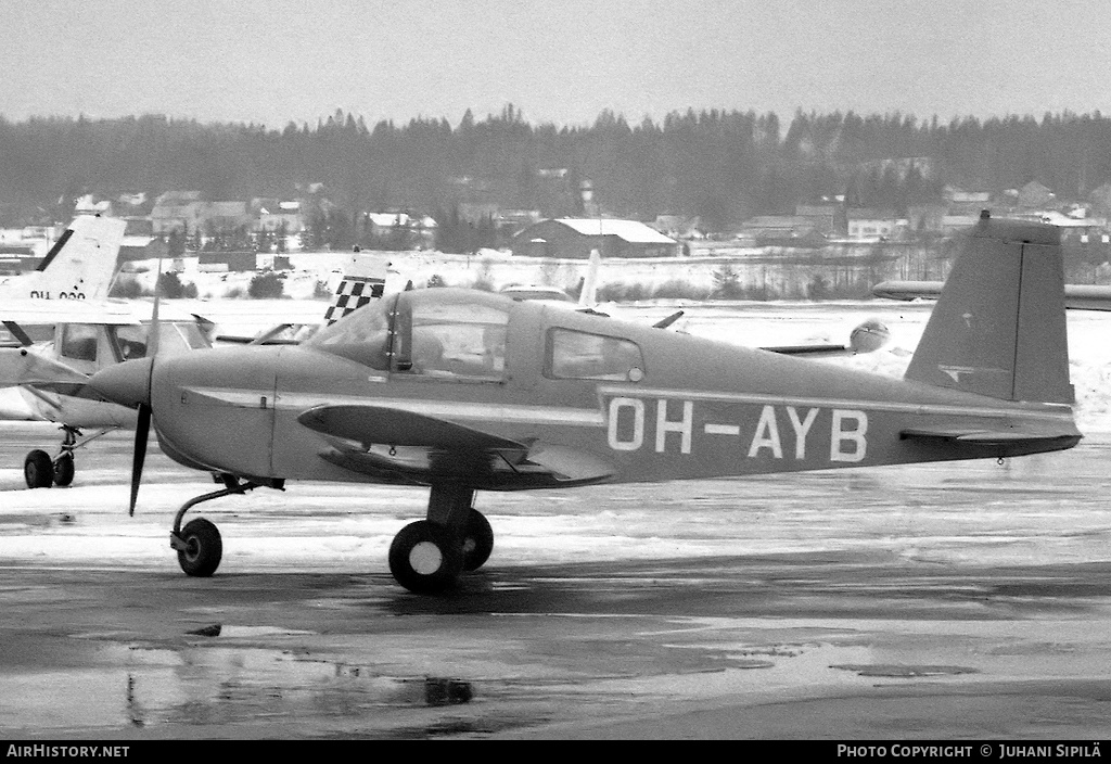 Aircraft Photo of OH-AYB | American AA-1 Yankee | AirHistory.net #173145
