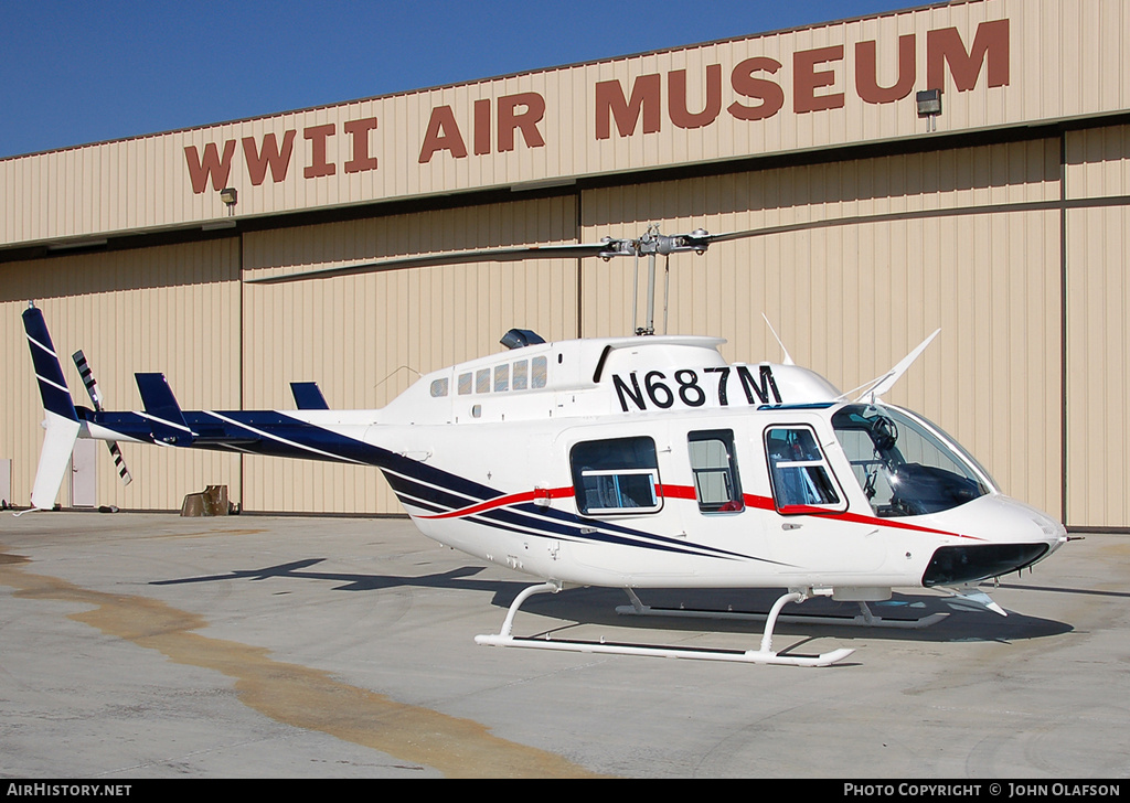 Aircraft Photo of N687M | Bell 206L-1 LongRanger II | AirHistory.net #173148