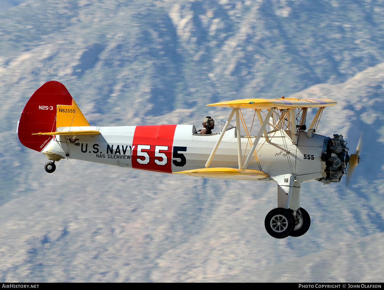 Aircraft Photo of N63555 | Boeing N2S-3 Kaydet (B75N1) | AirHistory.net #173151