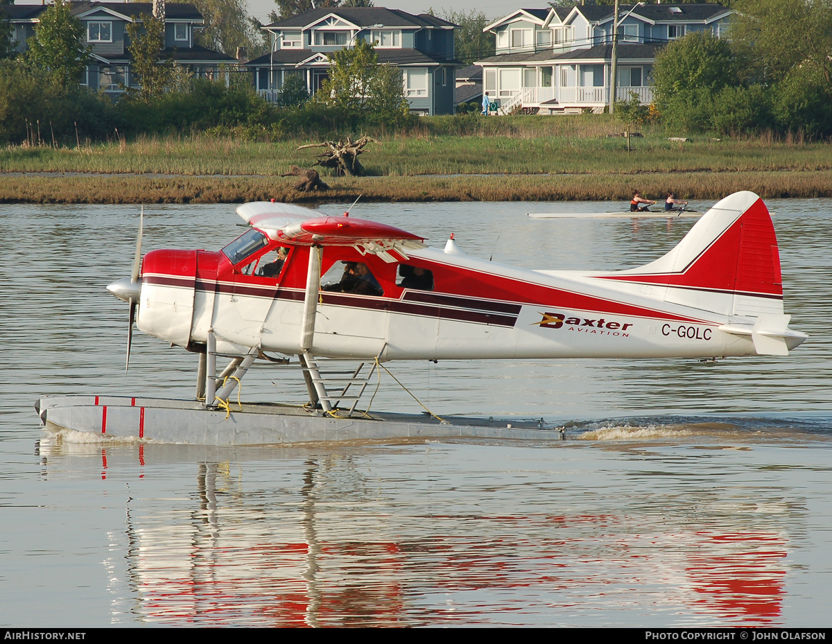 Aircraft Photo of C-GOLC | De Havilland Canada DHC-2 Beaver Mk.1 | Baxter Aviation | AirHistory.net #173154