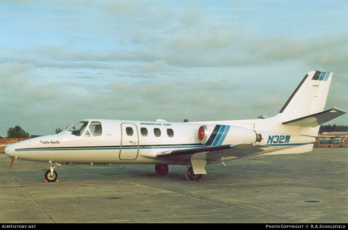 Aircraft Photo of N32W | Cessna 500 Citation | Romana Air | AirHistory.net #173161