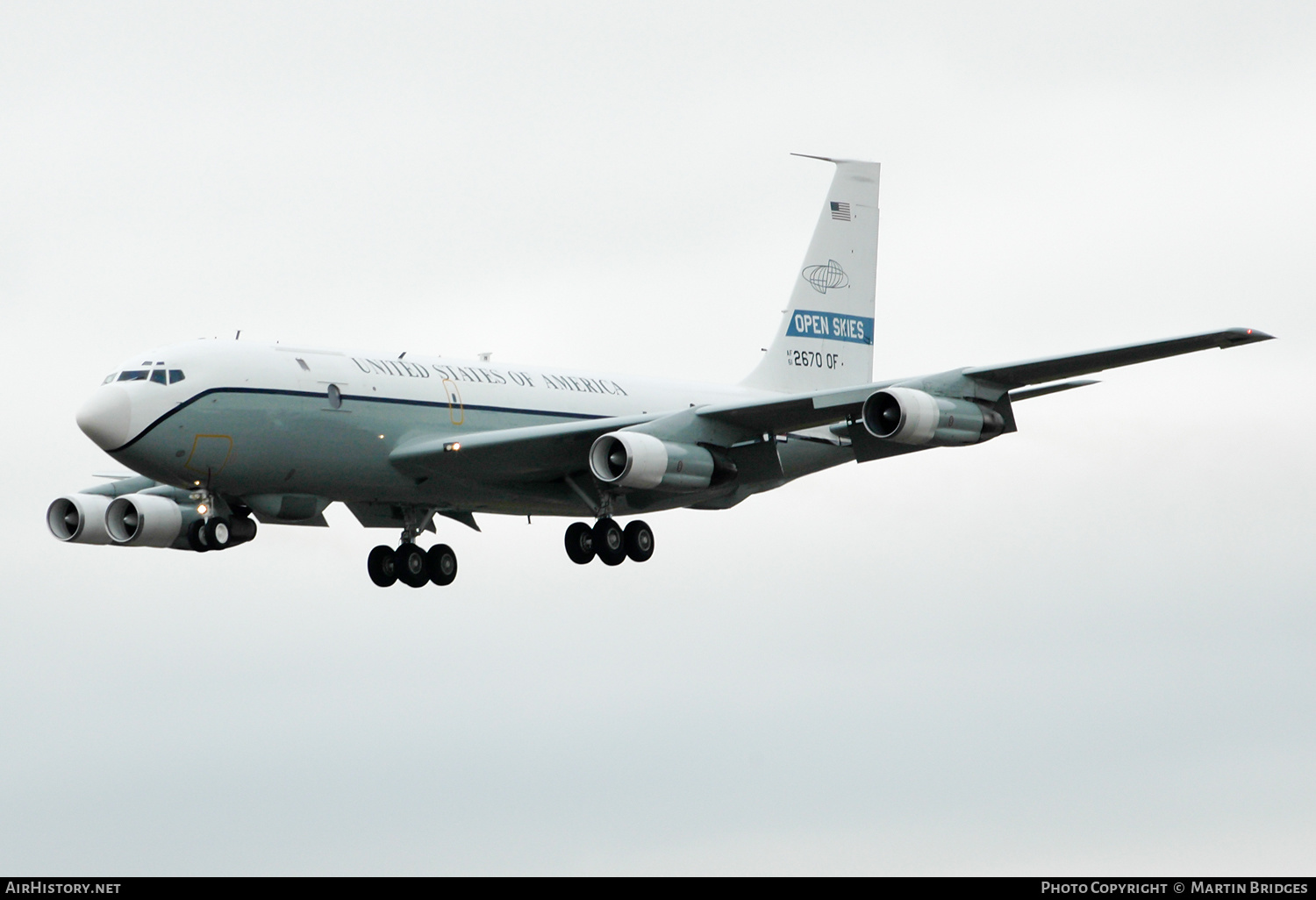 Aircraft Photo of 61-2670 / AF61-2670 | Boeing OC-135B | USA - Air Force | AirHistory.net #173173