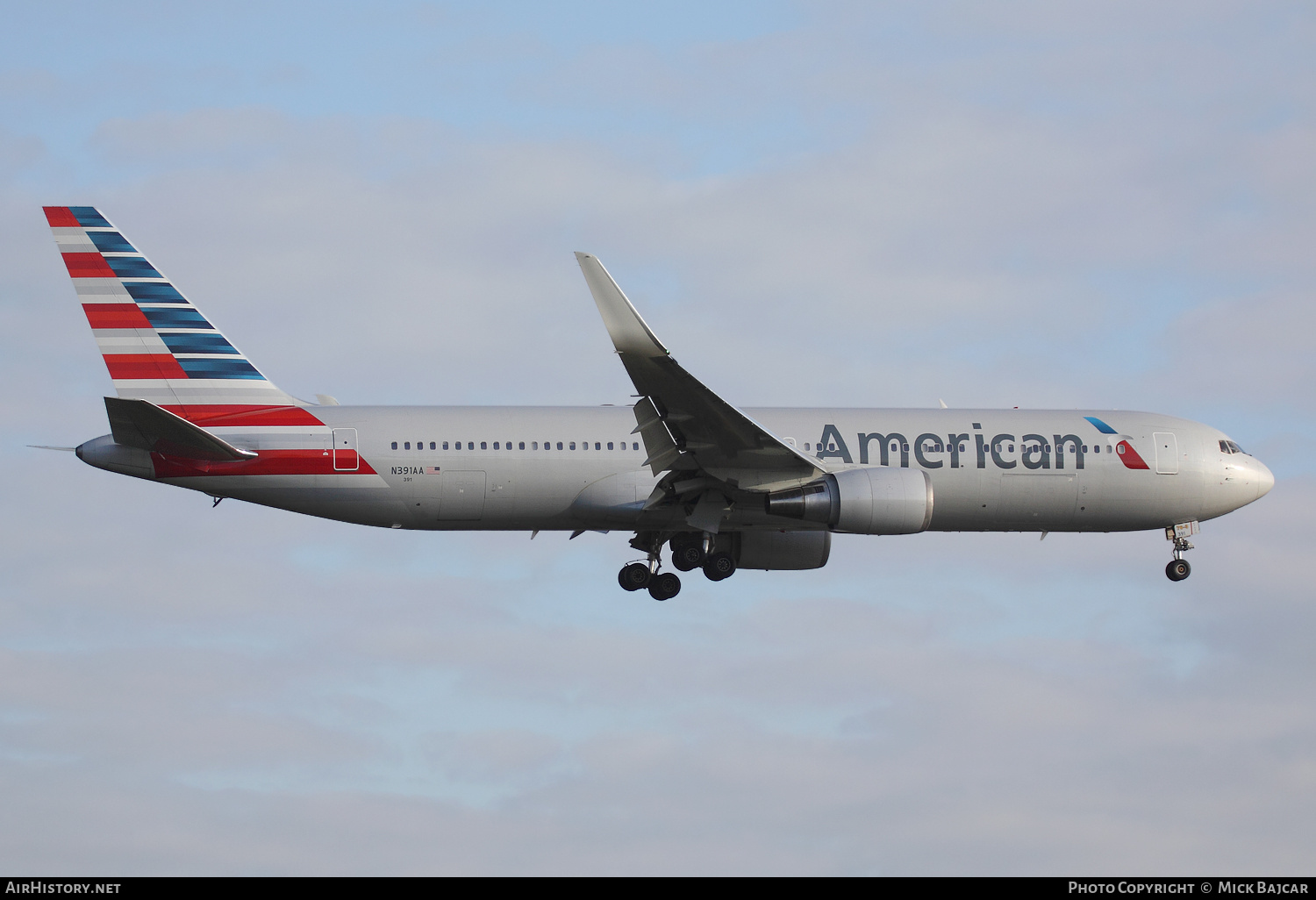 Aircraft Photo of N391AA | Boeing 767-323/ER | American Airlines | AirHistory.net #173176