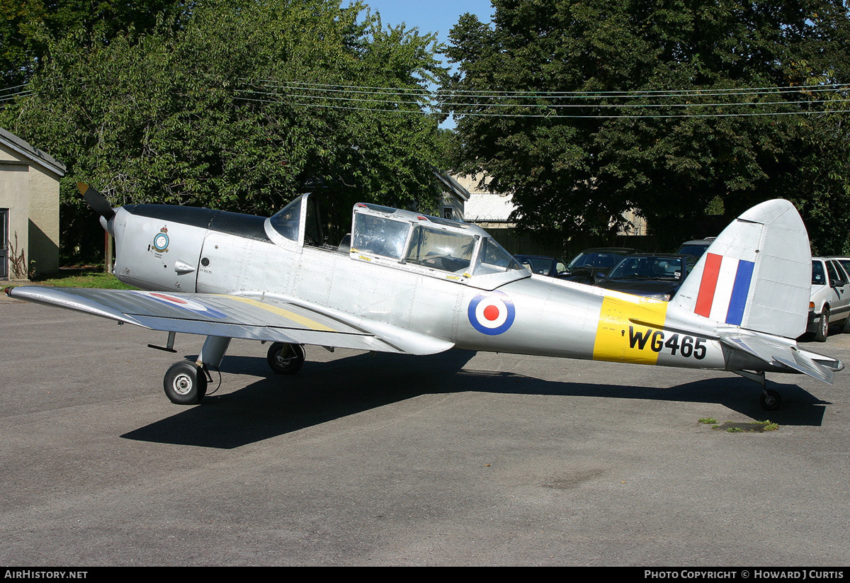 Aircraft Photo of G-BCEY / WG465 | De Havilland DHC-1 Chipmunk Mk22 | UK - Air Force | AirHistory.net #173196