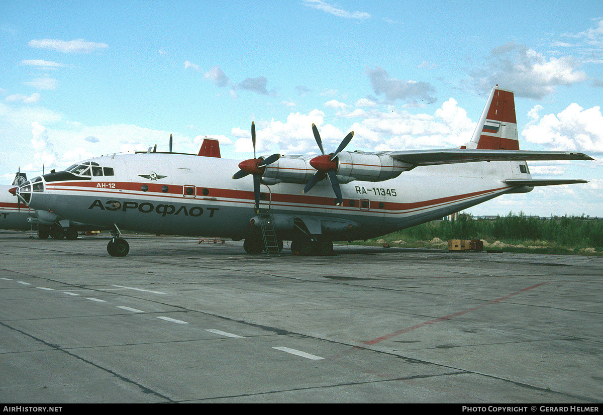 Aircraft Photo of RA-11345 | Antonov An-12TB | Aeroflot | AirHistory.net #173204