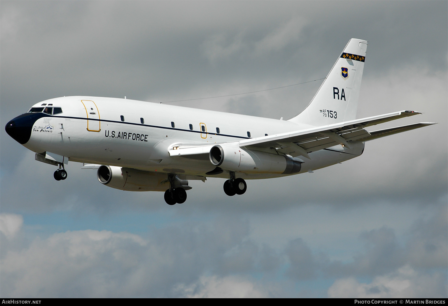 Aircraft Photo of 73-1153 / AF73-153 | Boeing T-43A (737-253/Adv) | USA - Air Force | AirHistory.net #173214