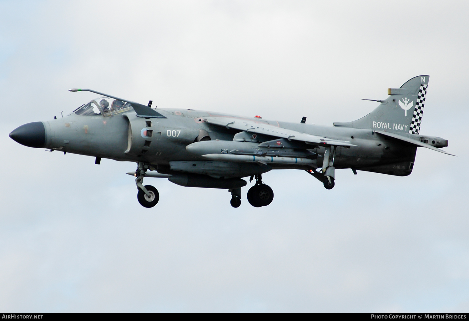 Aircraft Photo of ZH808 | British Aerospace Sea Harrier FA2 | UK - Navy | AirHistory.net #173225
