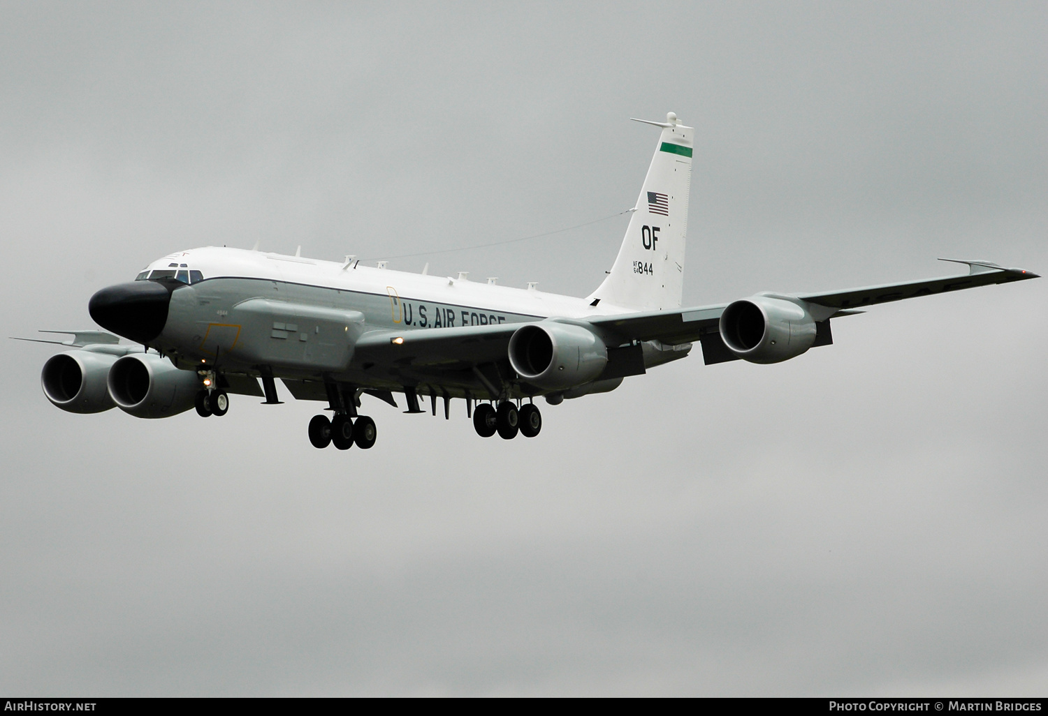 Aircraft Photo of 64-14844 / AF64-844 | Boeing RC-135V | USA - Air Force | AirHistory.net #173237