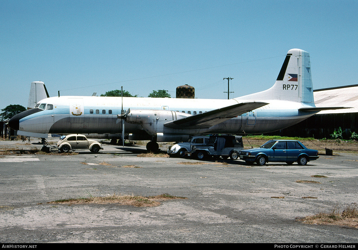 Aircraft Photo of RP-77 | NAMC YS-11 | Philippines Government | AirHistory.net #173238