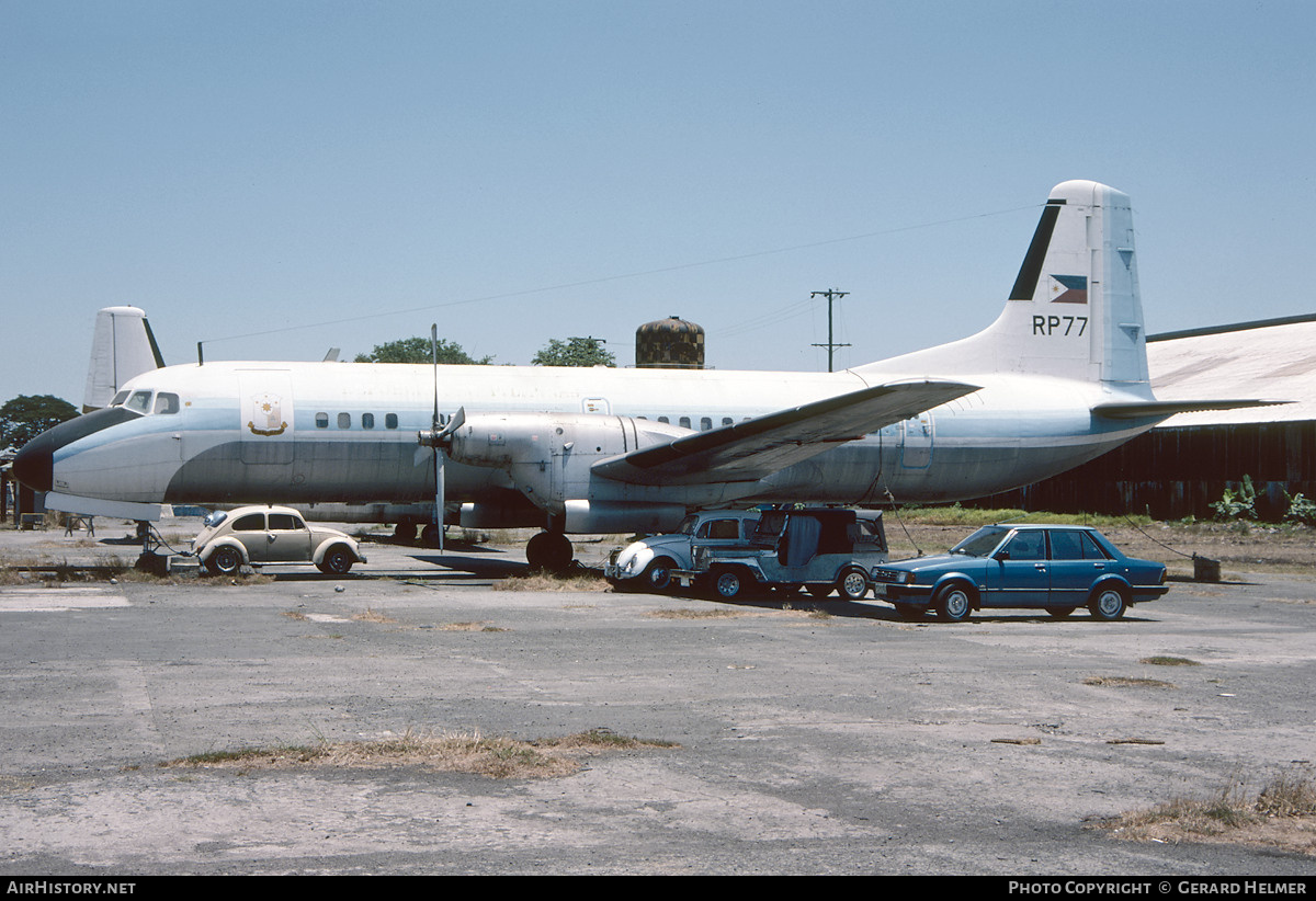 Aircraft Photo of RP-77 | NAMC YS-11 | Philippines Government | AirHistory.net #173238