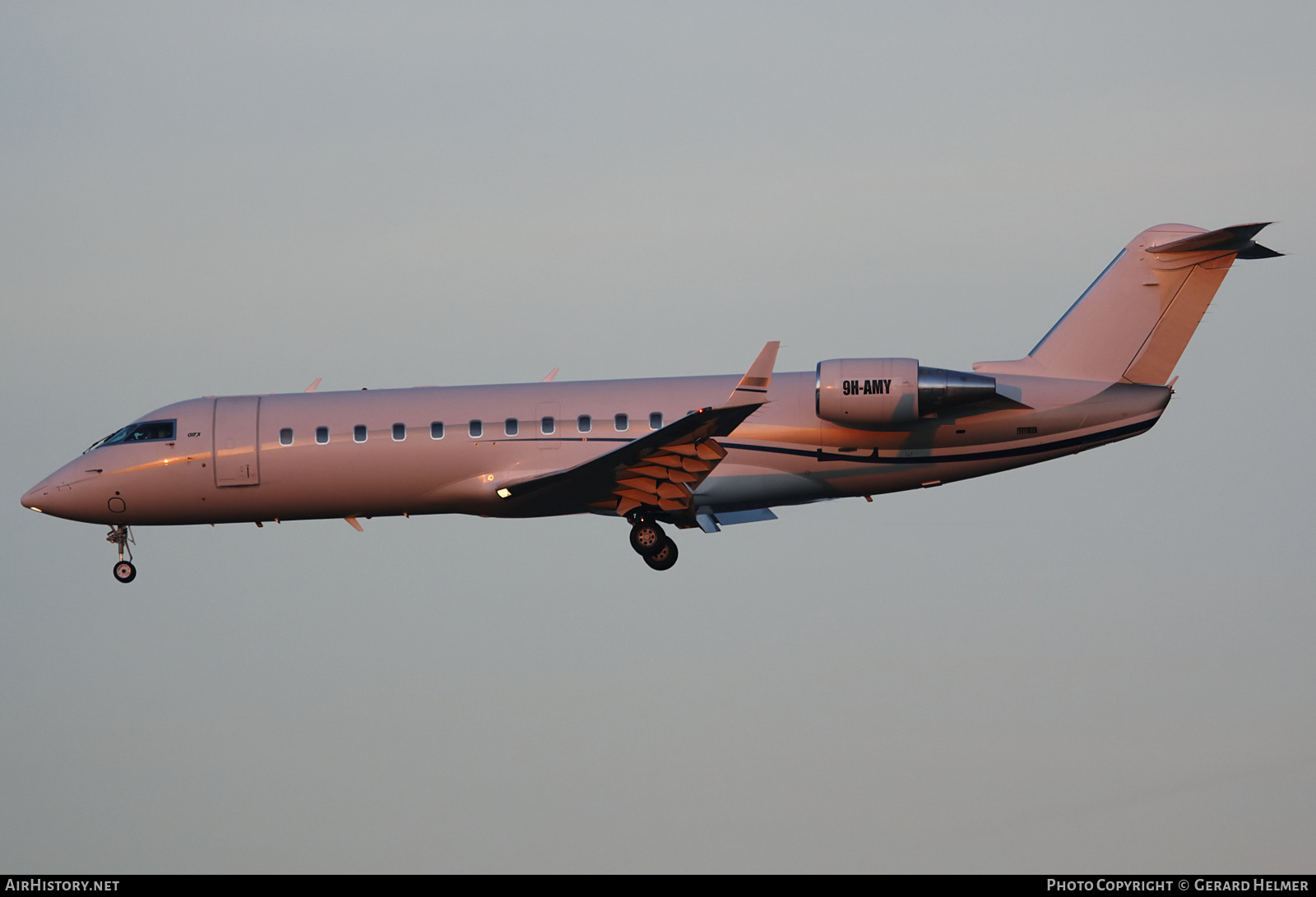Aircraft Photo of 9H-AMY | Bombardier Challenger 850 (CRJ-200SE/CL-600-2B19) | AirX Charter | AirHistory.net #173239