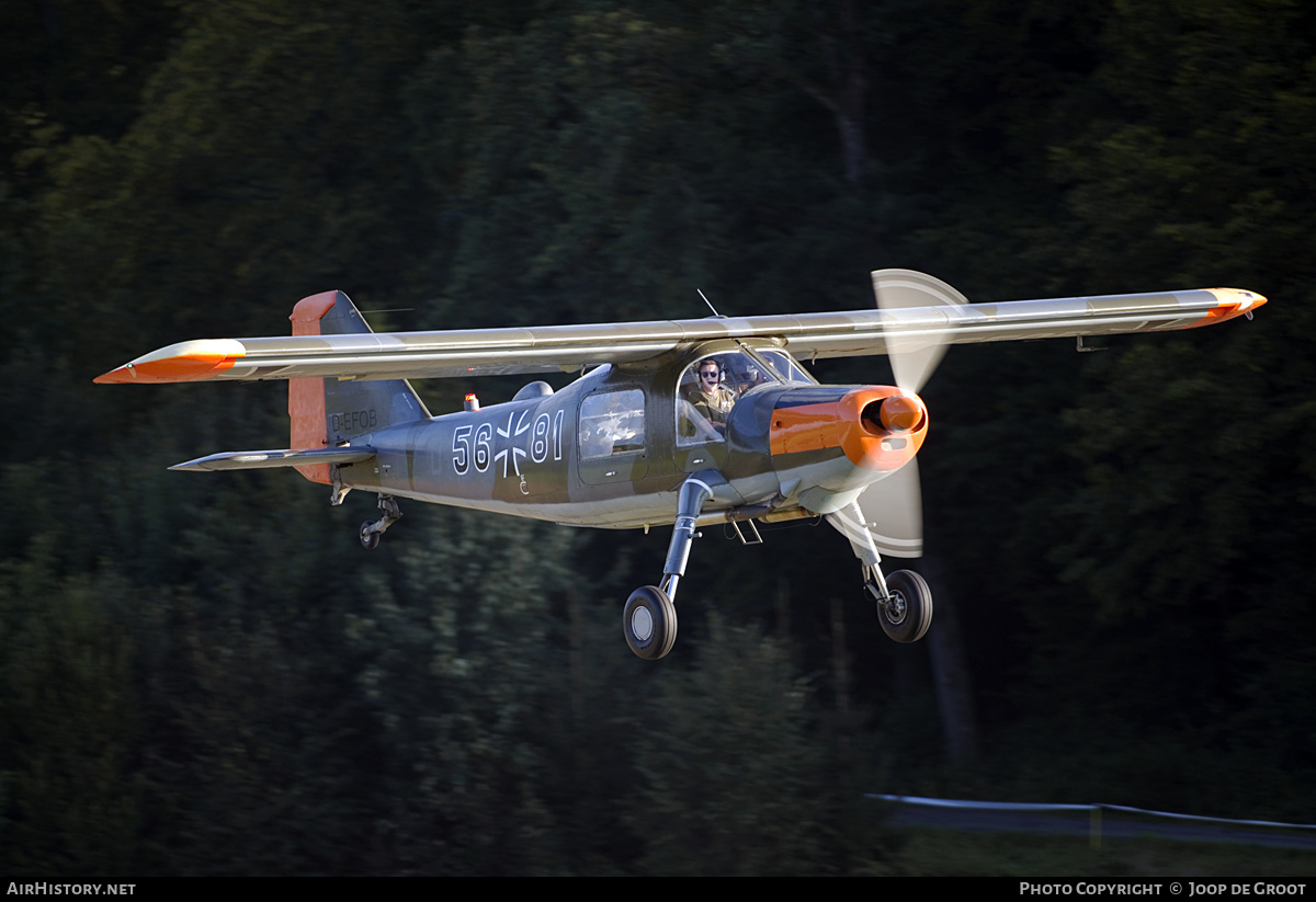 Aircraft Photo of D-EFOB / 5681 | Dornier Do-27A-4 | Germany - Air Force | AirHistory.net #173245