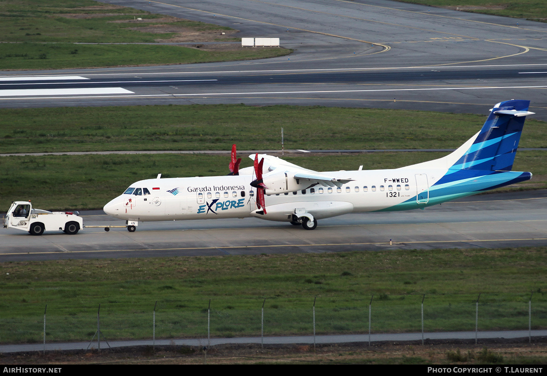 Aircraft Photo of F-WWED | ATR ATR-72-600 (ATR-72-212A) | Garuda Indonesia | AirHistory.net #173258