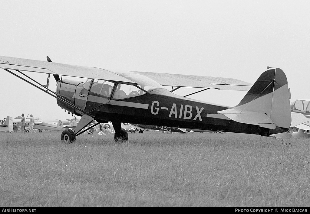 Aircraft Photo of G-AIBX | Auster J-1 Autocrat | AirHistory.net #173268