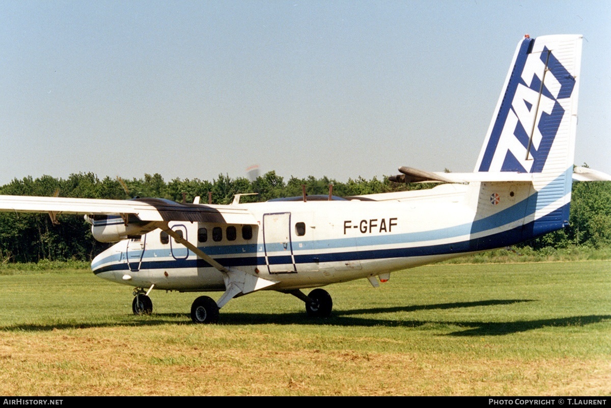 Aircraft Photo of F-GFAF | De Havilland Canada DHC-6-300 Twin Otter | TAT - Transport Aérien Transrégional | AirHistory.net #173276