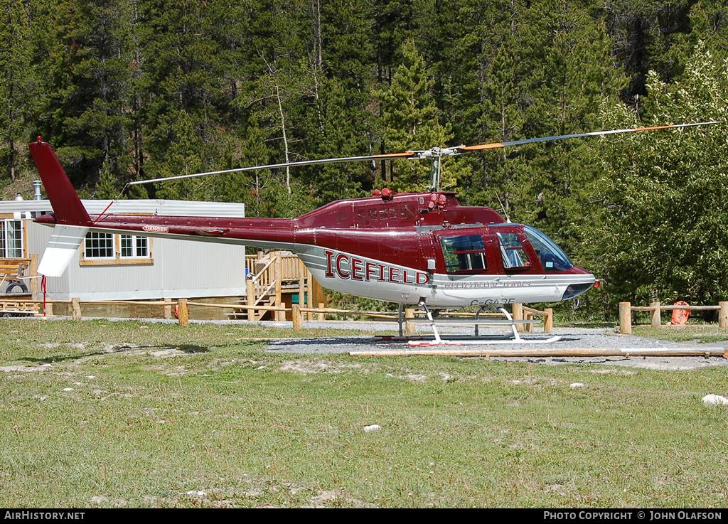 Aircraft Photo of C-GABE | Bell 206B JetRanger II | Icefield Helicopter Tours | AirHistory.net #173278