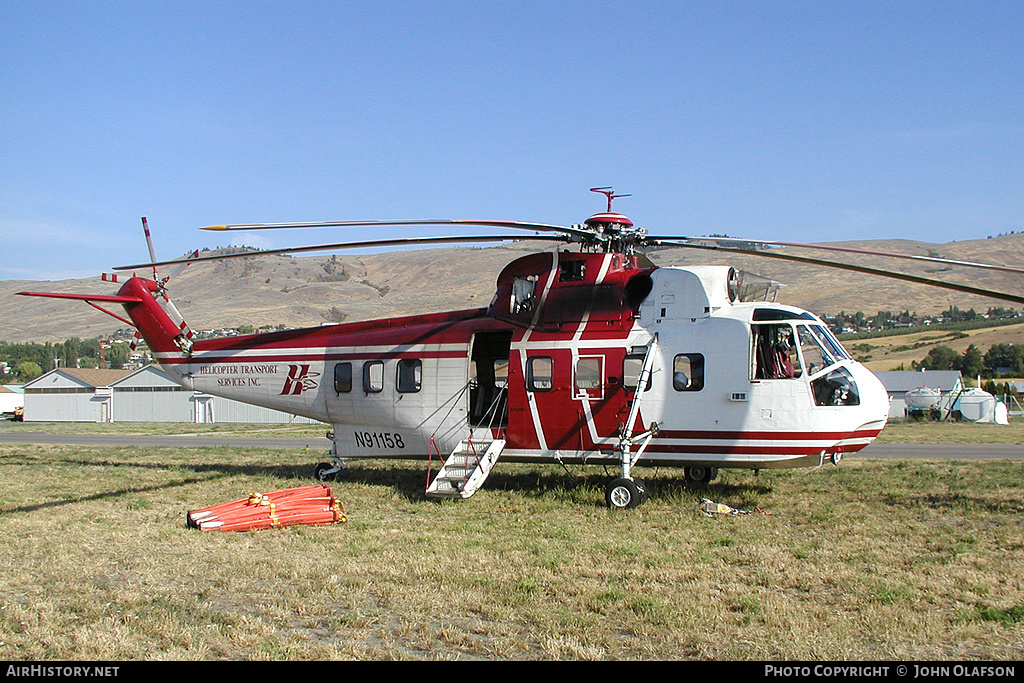 Aircraft Photo of N91158 | Sikorsky S-61N Shortsky | Helicopter Transport Services | AirHistory.net #173282