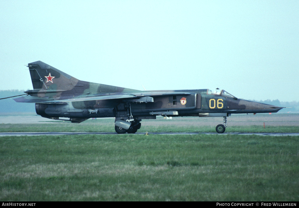 Aircraft Photo of 06 yellow | Mikoyan-Gurevich MiG-27D | Russia - Air Force | AirHistory.net #173290
