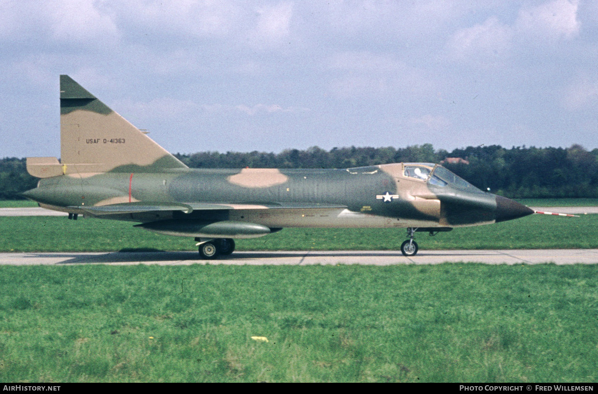 Aircraft Photo of 54-1363 / 0-41363 | Convair TF-102A Delta Dagger | USA - Air Force | AirHistory.net #173291