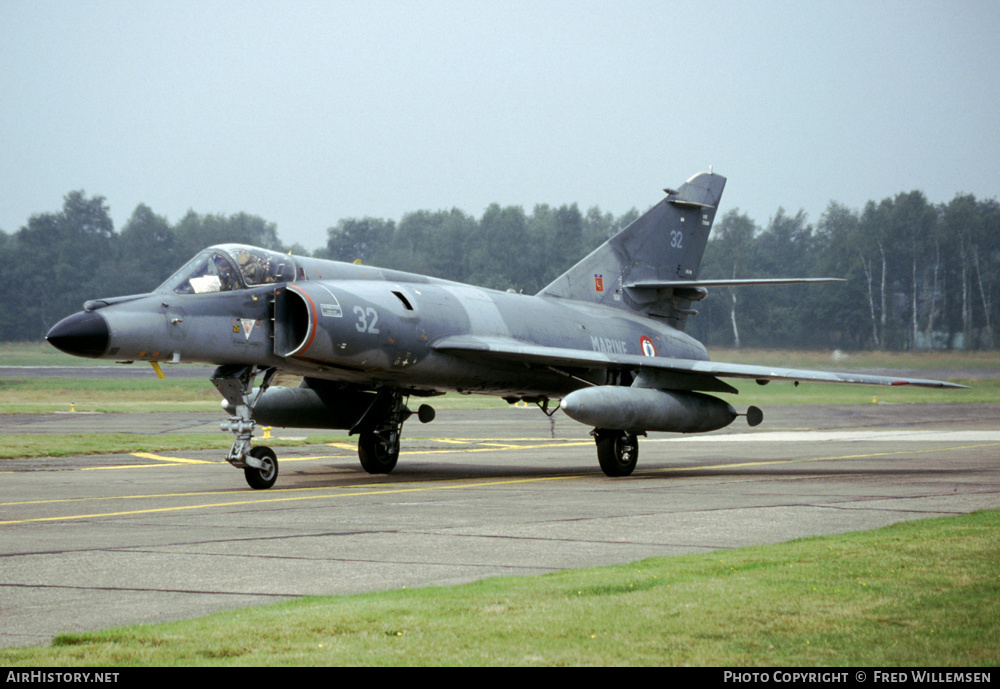 Aircraft Photo of 32 | Dassault Super Etendard | France - Navy | AirHistory.net #173295