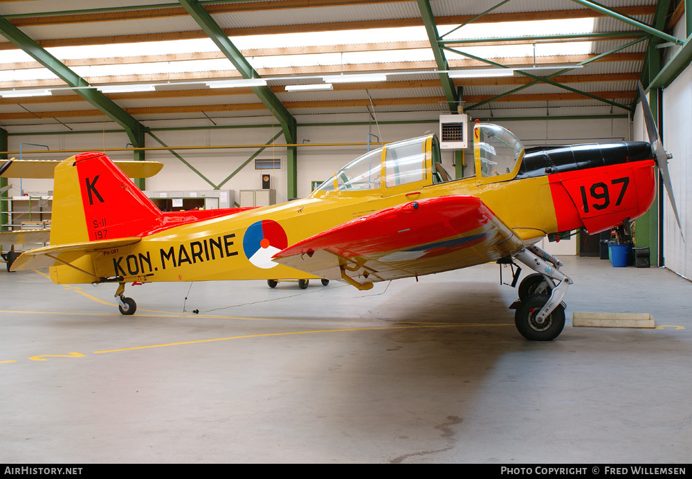 Aircraft Photo of PH-GRY / 197 | Fokker S.11-1 Instructor | Netherlands - Navy | AirHistory.net #173304