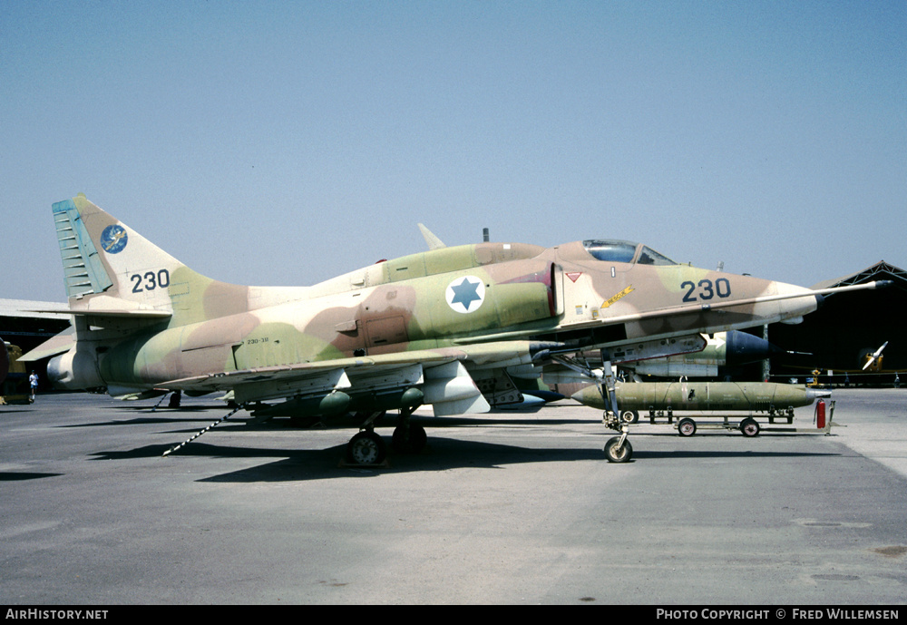 Aircraft Photo of 230 | McDonnell Douglas A-4H Skyhawk (Aa-it) | Israel - Air Force | AirHistory.net #173309