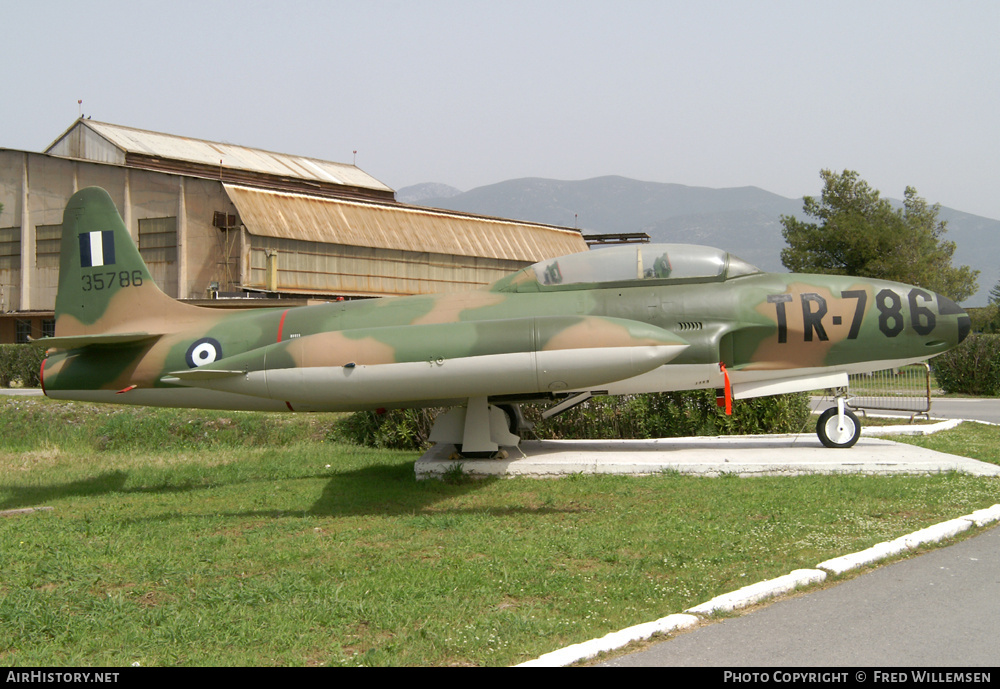 Aircraft Photo of 35786 | Lockheed T-33A | Greece - Air Force | AirHistory.net #173312