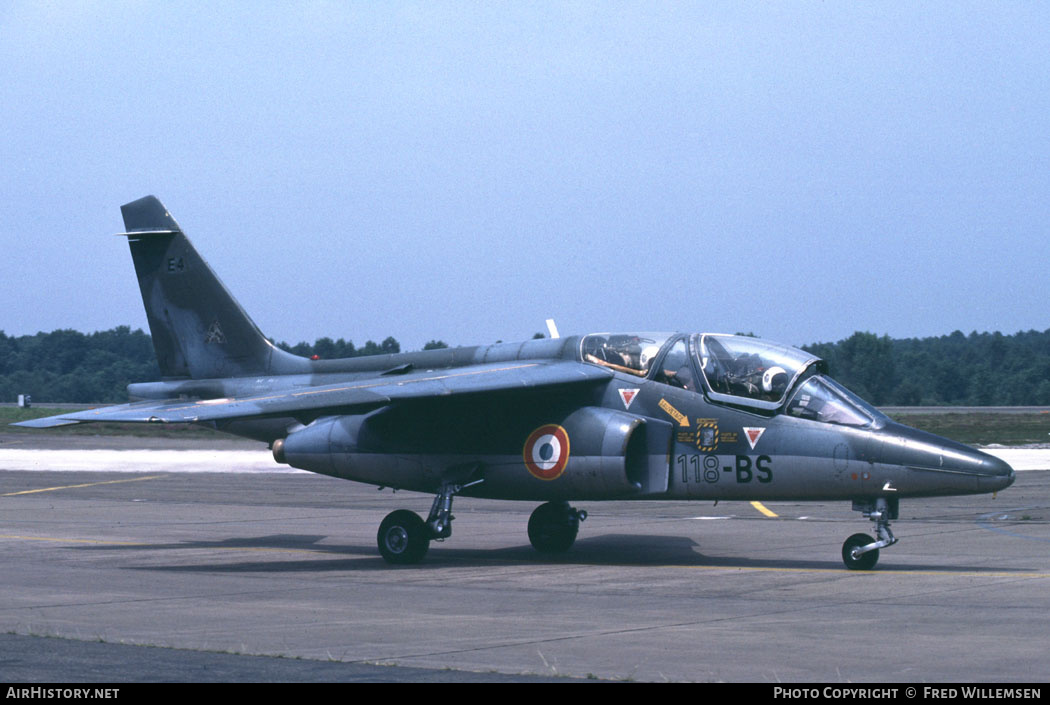 Aircraft Photo of E4 | Dassault-Dornier Alpha Jet E | France - Air Force | AirHistory.net #173315