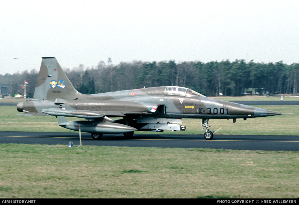 Aircraft Photo of K-3001 | Canadair NF-5A | Netherlands - Air Force | AirHistory.net #173318