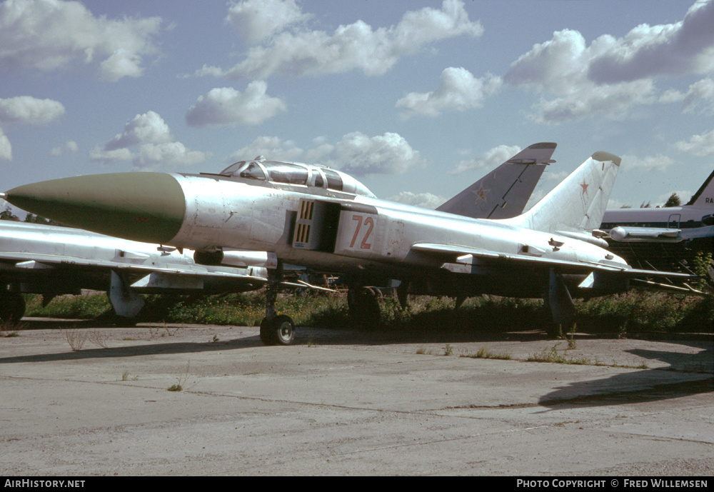 Aircraft Photo of 72 red | Sukhoi Su-15UT | Russia - Air Force | AirHistory.net #173323
