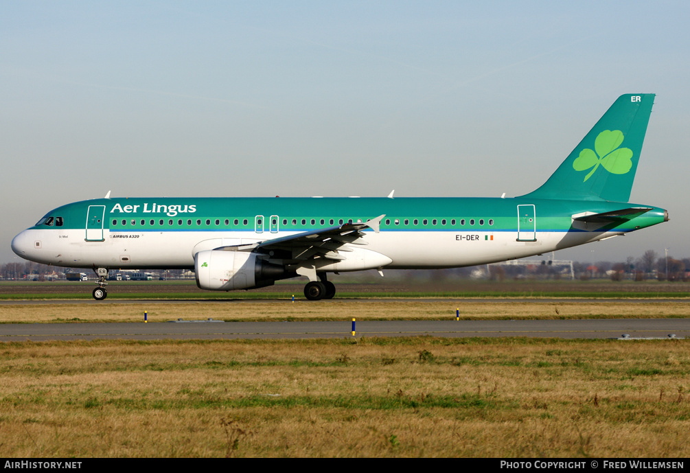 Aircraft Photo of EI-DER | Airbus A320-214 | Aer Lingus | AirHistory.net #173340