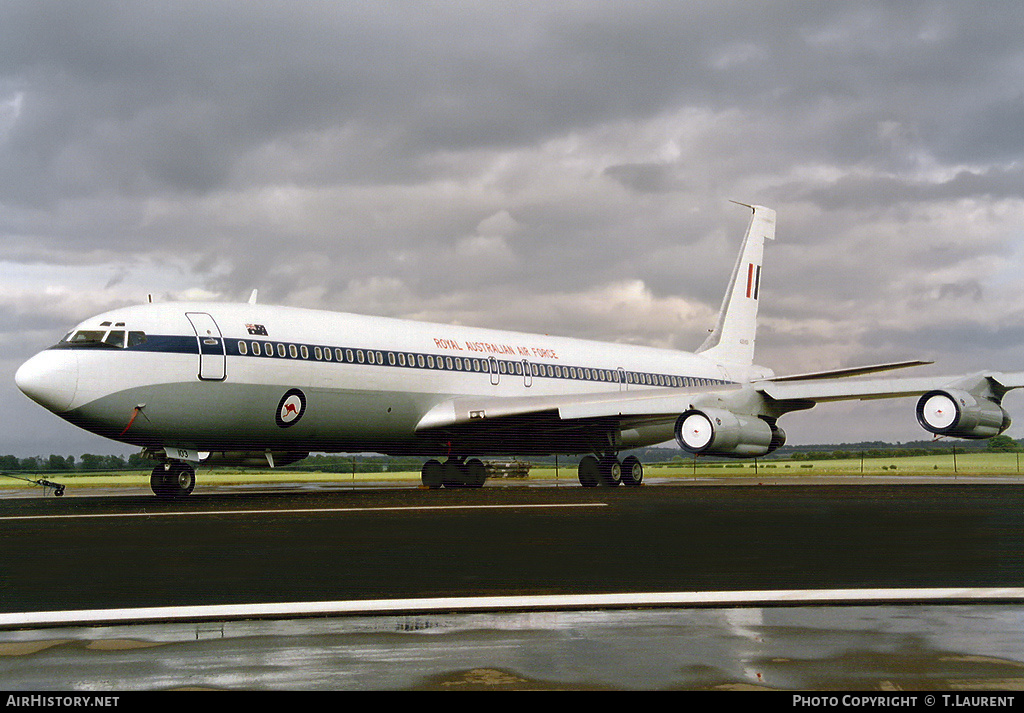 Aircraft Photo of A20-103 | Boeing 707-368C | Australia - Air Force | AirHistory.net #173347