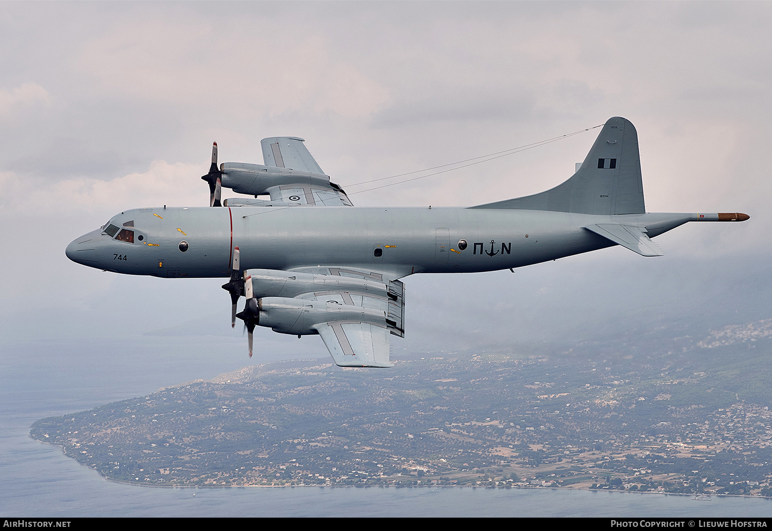 Aircraft Photo of 152744 / 744 | Lockheed P-3B-HN Orion | Greece - Navy | AirHistory.net #173353