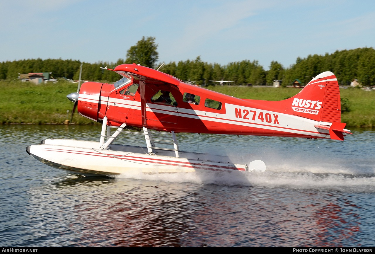 Aircraft Photo of N2740X | De Havilland Canada DHC-2 Beaver Mk.1 | Rust's Flying Service | AirHistory.net #173355