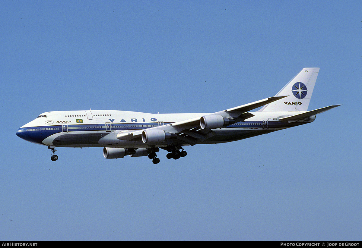Aircraft Photo of PP-VOC | Boeing 747-341 | Varig | AirHistory.net #173362